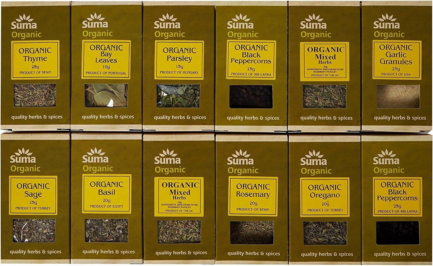 Suma Organic Herb Mix (Pack of 12)