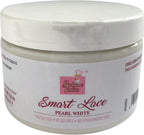 Madame Loulou Smart Lace, Edible & Ready-to-Use Cake Lace Decor for cakes, cookies, cupcakes and more 160g / 5.6oz (Pearl White)