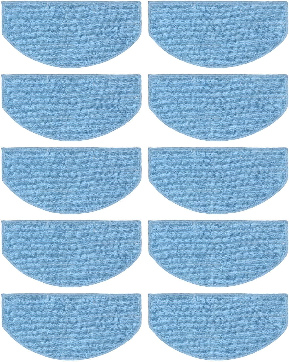 Zerodis 10PCS Ultra Fine Fiber Mop Cloth Set Compatible with G8000 G8000 Pro, Evol 3 for G20 G20 Pro Robot Vacuum Cleaner