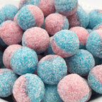 Barnetts - Mega Sour Candy Bubblegum 250g (1/4 kilo) - Trendy Sweet Bags - Traditionally Handmade Sweets - Sour Coating Lasts 20 Seconds - Candies for Party Bag, Gift Hamper, or Hamper Box