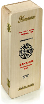 Armeniac Sanahin – 100% Natural Wild Crafted Loose Leaf Herbal Tea in a Wooden Box | Premium – Wellness – Artisan – 50 g