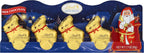 Lindt LINDOR Milk Chocolate Holday Figure Santa Claus and Reindeer Hollow, 1.7 oz