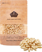Cerez Pazari World Famous Mediterranean Turkish Pine Nuts, Premium Quality Cam Fistigi, Unsalted Pine Nuts, Natural, Raw, Non-GMO, Resealable Bag, 4 oz.