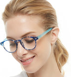 OCCI CHIARI Blue Blocking Computer Glasses Women, Lady Gaming Glasses for Eye Strain