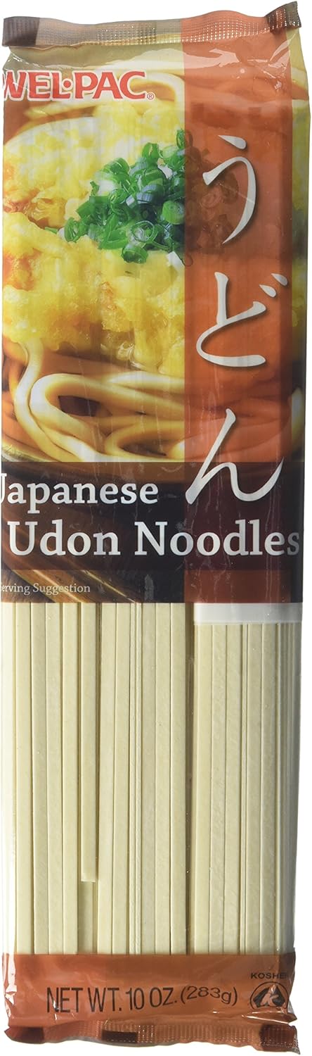 Wel Pac Noodles Yokogiri Udon, 10-Ounce (Pack of 12)