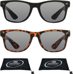 proSPORT Reading Sunglass Readers No Line Full Lens Men Women Smoke | Brown |Black |Tortoise Frame NOT BIFOCAL