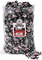 Walkers Nonsuch Liquorice Toffees Bulk Bag – Black Licorice Candy from UK – Individually Wrapped British Candy Gift – Old Fashioned English Toffee with Condensed Milk & Black Treacle, 88.18 Oz (2.5kg)