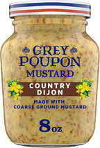 Grey Poupon Country Dijon Coarse Ground Mustard, 8 oz. Jar