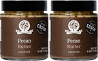 Nutural World - Crunchy Pecan Nut Butter 6 Oz (170g) Great Taste Award winner - Pure 100% single ingredient (Pack of 2)