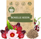 Premium Roselle Seeds (Hibiscus Sabdariffa) – 100+ High-Yielding, Non-GMO Heirloom Seeds for Planting - Hibiscus Flowers