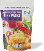 Pereg Extra Fine Japanese Panko Bread Crumbs (9 Oz) - Bread Crumbs for Coating & Stuffing - Coat Burger, Schnitzel, Vegetables, Meatballs - Kosher Certified - Resealable Packaging