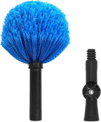 Twist-On Cobweb Duster Head, Soft Bristles Spider Web Duster Brush for Outdoor & Indoor Cleaning, Fits Standard 3/4 inch Threaded Poles