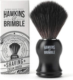 Hawkins & Brimble - Luxury Shaving Brush for Men - For a Richer Lather and Smoother Shave Brush for Mens with Synthetic Soft Bristles and Vegan Friendly - Mens Grooming Synthetic Shaving Brush