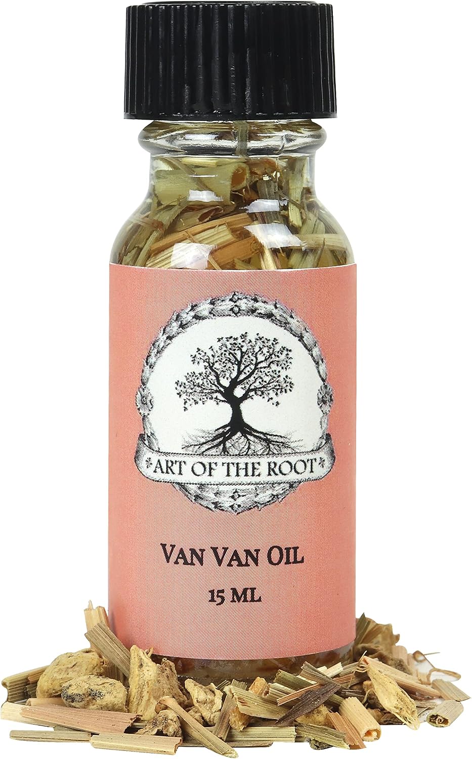 Van Van Oil by Art of the Root | Handmade with Herbs Essential Oils | Conjure, Wiccan, Hoodoo | New Opportunities Success Clearing Obstacles