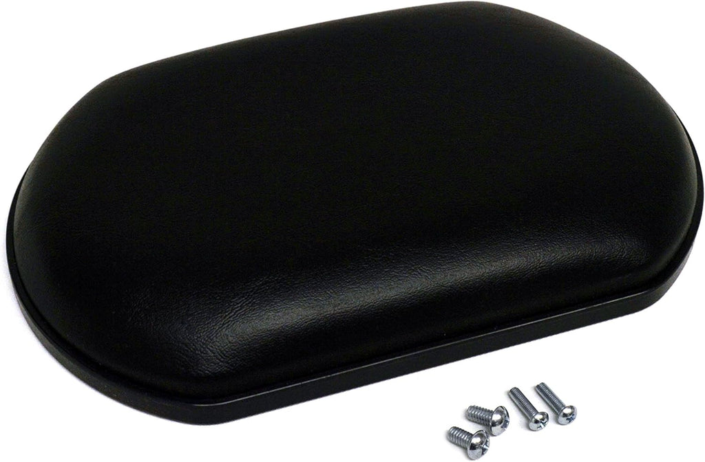 Wheelchair Calf Pad, Black (Each), Universal Fits Most Medline, Drive, Invacare, E&J, Guardian, Lumex, Tuffcare, ALCO & Other Manual Wheelchairs (Screws Included)