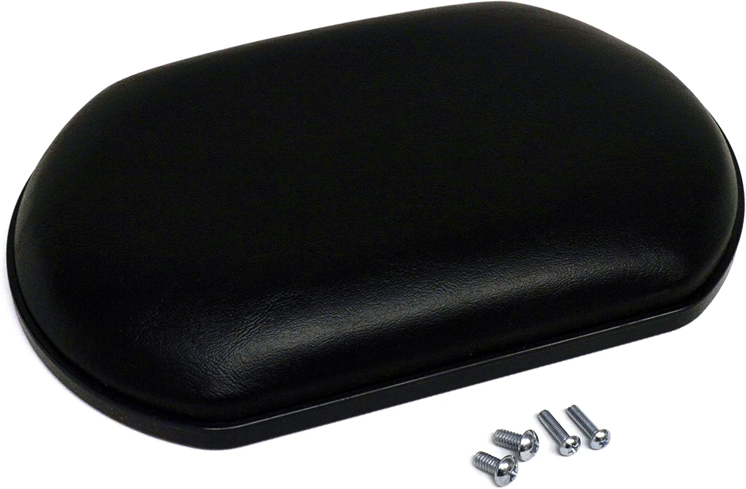 Wheelchair Calf Pad, Black (Each), Universal Fits Most Medline, Drive, Invacare, E&J, Guardian, Lumex, Tuffcare, ALCO & Other Manual Wheelchairs (Screws Included)