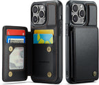 Vinich for iPhone 13 Pro Max Wallet Case with Card Holder, RFID Blocking Credit Slots Kickstand Shockproof Phone Cover Fit for iPhone 13 Pro Max 6.7" Black