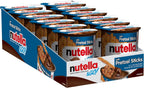 Nutella & GO! Chocolate Hazelnut Spread with Cocoa + Pretzel Sticks, 12 Snack Packs, 1.9 oz Each