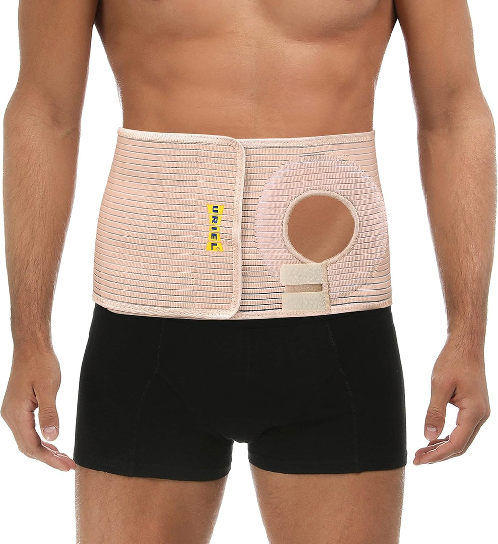 URIEL Abdominal Ostomy Belt Ostomy Supplies Stealth Support Belt Bag for Men Women, Comfortable for Post Operative Care After Surgery Size 3 (35.75'-40')