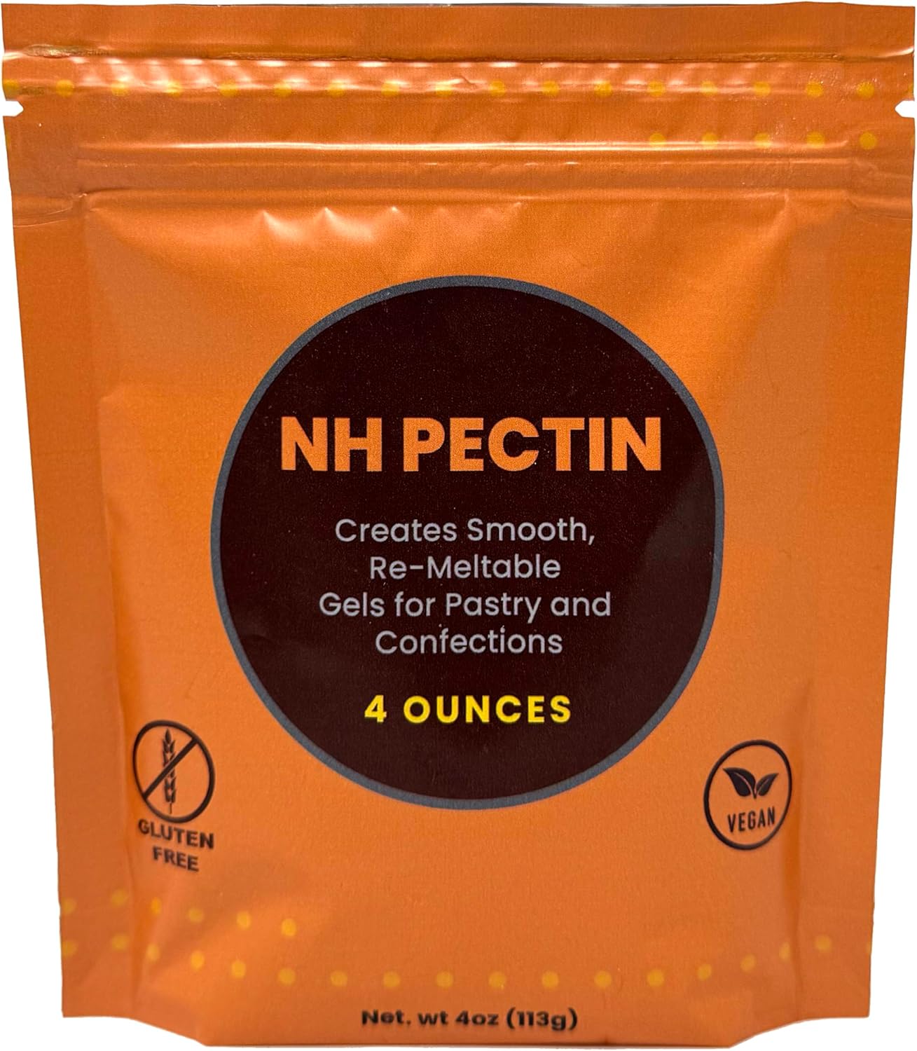 NH Pectin for Baking, Vegan, Gluten-Free Pectin Powder 4 Ounce