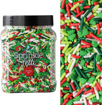 Sweets Indeed, Bulk Sprinkles, 1.3 pounds, Sprinkle Mix, Perfect for Cake Decorations, Baking Ice Cream Cookies Cupcake Topper (Mini Heart) (Holiday)