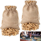 Abbylike 2 Pack Natural Barley Straw Treatment for Stock Tanks and Ponds, Effective Slow-Release Barley Straw Pellets, Treats up to 2000 Gallons, 1000 Gallons Per Bale