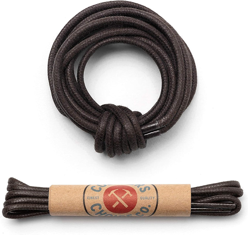 Dress Laces - Premium Round Waxed Cotton Laces - Cobbler's Choice Shoelaces