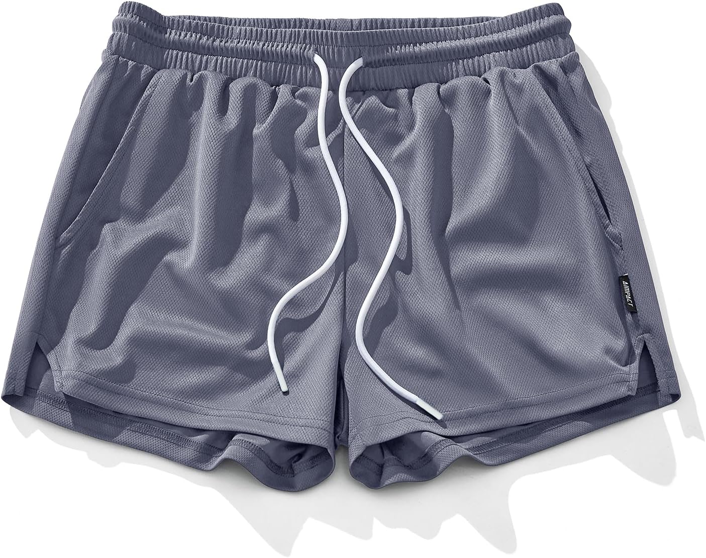 AIMPACT Mens Mesh Running Shorts 3 Inch Quick Dry Lightweight Gym Workout Athletic Shorts for Men with Pockets
