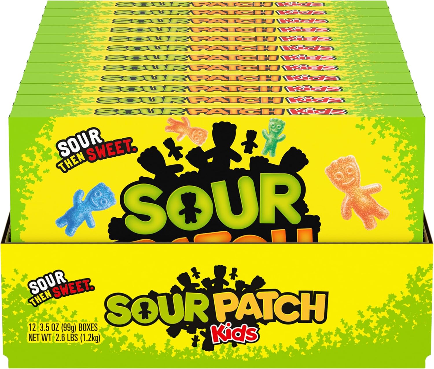 SOUR PATCH KIDS Soft & Chewy Candy, Easter Candy, 12 - 3.5 oz Boxes