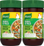 Knorr Chicken Flavor Bouillon For Sauces, Soups and Stews Granulated Fat and Cholesterol Free 7.9 oz (Pack of 2)