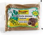Demerara Brown Sugar - Made From Pure Sugar Cane, Product of Mauritius, Kosher | 56 Oz - By Jamaican Choice