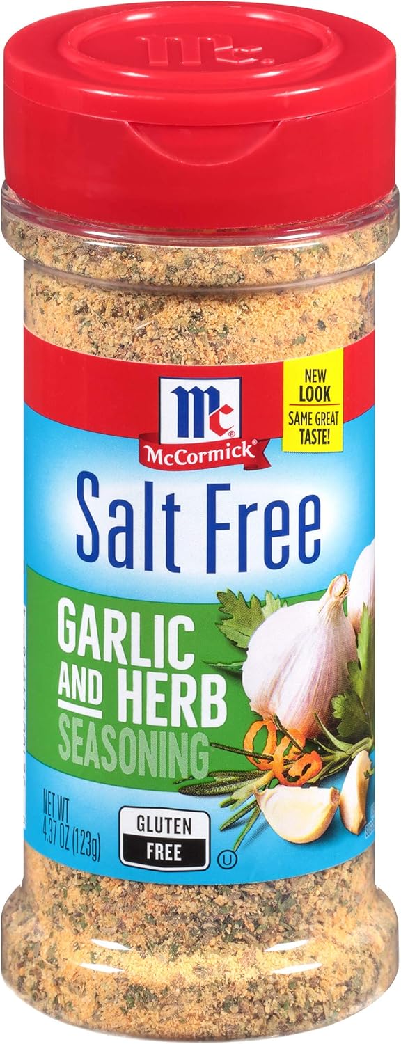 McCormick Salt Free Garlic and Herb Seasoning, 4.37 oz