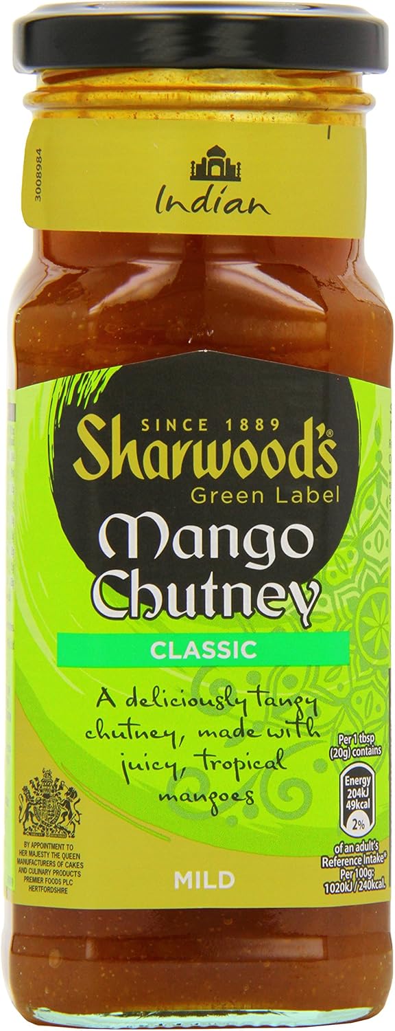 Sharwood's Green Label Mango Chutney 360g