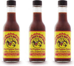 Dirty Dicks Original Hot Sauce, 5 Fl Oz - Award-Winning Blend of Habanero, Tropical Fruits & Spices (Pack of 3)