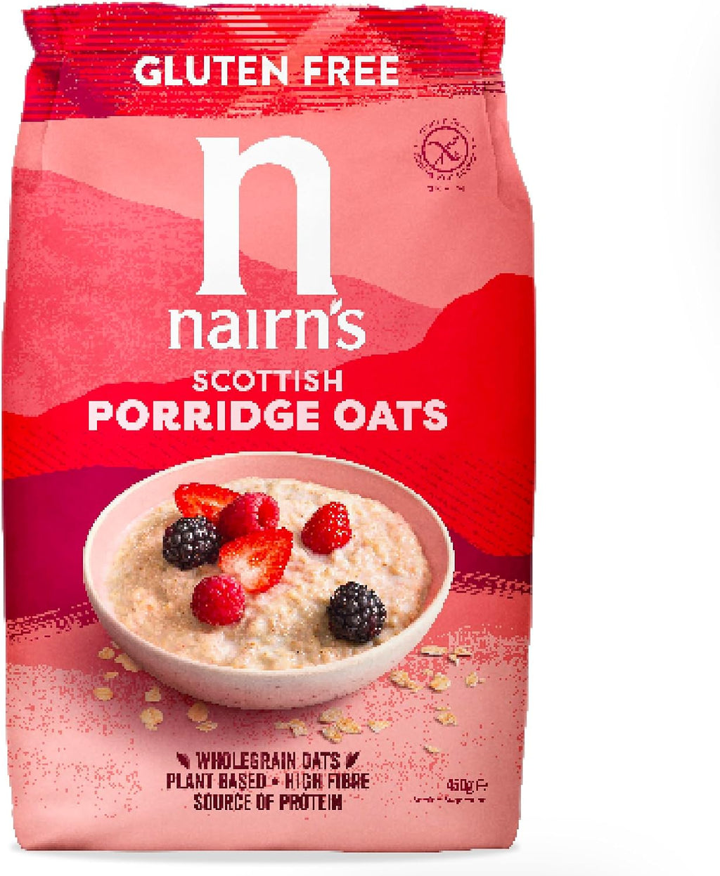 Nairn's Gluten Free Porridge Oats (450g) - Pack of 6