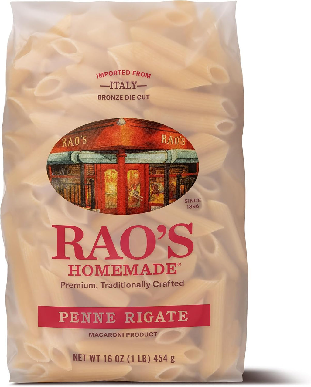 Rao's Homemade, Penne Pasta, 16oz, (Pack of 1)