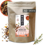 Numi Organic Rooibos Chai Tea Loose Leaf, Caffeine-Free Chai Tea with Spices, 16 oz Bulk Pouch, Herbal Tea, Smooth Bold Flavor Brews 200 Cups