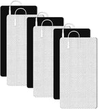 TENS Unit Replacement Pads for Waist and Lower Back Pain Relief 4X8" Extra Large TENS Unit Pads Self-Adhesive Electrode Pads Compatible with TENS 7000, AUVON TENS- 6 Pcs