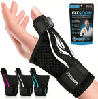 Thumb Support Brace | Upgraded Thumb Spica Splint Stabilizer Pain Relief Night Support for De Quervain’ s Tenosynovitis Trigger Finger Arthritis Sprains | Breathable Fabric