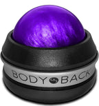 Body Back Manual Massage Roller Ball | Deep Tissue Roller & Lacrosse Ball - Hand Held Massager for Sore Muscles & Joint Pain | 360 Degree Mobility Therapy Ball | Ideal for Athletes & Fitness Recovery