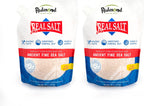 REDMOND Real Sea Salt - Natural Unrefined Gluten Free Fine, 26 Ounce Pouch (2 Packs)