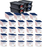 4Patriots 6-Month Survival Food Kit: Emergency Food Supply Designed to Last 25 Years, 1,376 Servings