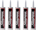 North America's Premiere Silicone-Free Adhesive and Sealant - One-Part and Fast-Drying Waterproof Industrial Sealer for Vehicle Assembly and Repair - 300ML - 5 Pack - White Color