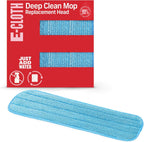 E-Cloth Microfiber Mop Head Replacement - Reusable Microfiber Mop Pads, Washable Floor Cleaning Pads, Multi-Surface Wet Mopping Cloths, Compatible with E-Cloth Deep Clean Mops - 1 Pack