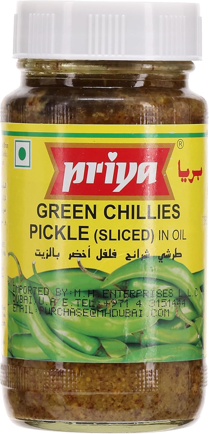 Priya Green Chilly Pickle 300g