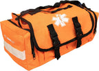 Primacare KB-RO24 Empty First Responder Bag, 16"x8"x7", Professional Compartment Kit Carrier for Trauma and Emergency Medical Supplies, Orange