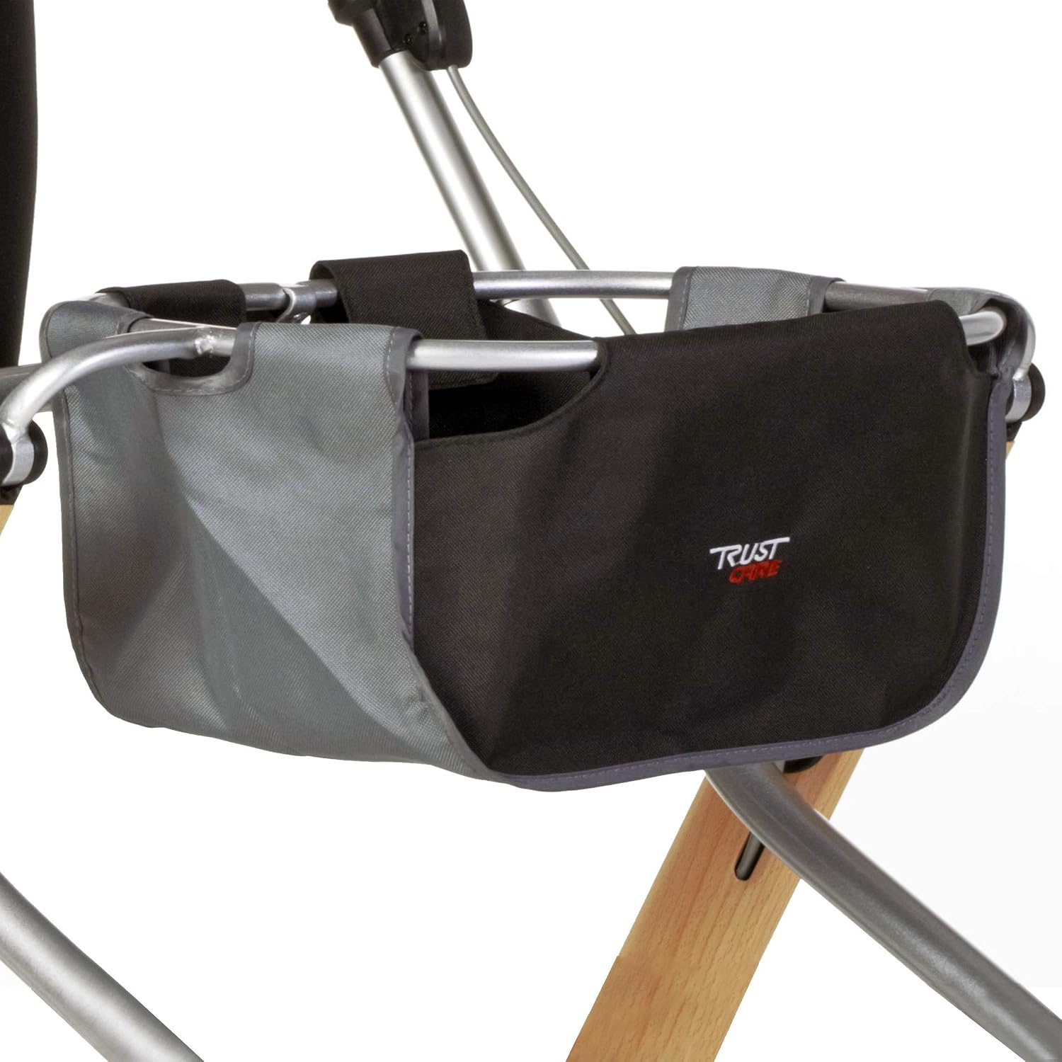 Stander Replacement Bag Accessory, Rolling-Walker Storage Pouch for Adults, Seniors, and Elderly, Machine-Washable Removable Basket, Compatible with Stander's Let's Go Indoor Rollator, Small