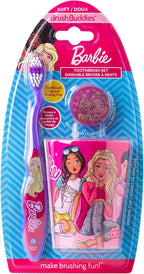 Licensed Branded B4RBIE 3 Pieces Toothbrush Set for Girls