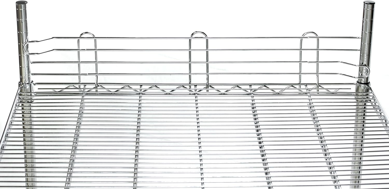 Shelving Inc. 24" w Ledge for Wire Shelving, 4 Count