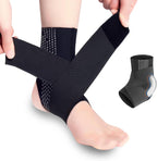 Upgraded Ankle Brace, Ankle Sprain, Tendonitis and Arthritis Foot Brace, Adjustable Breathable Compression Ankle Brace, Ankle Support Stabilizer Wrap (Men's 5-7/Women's 6-8)